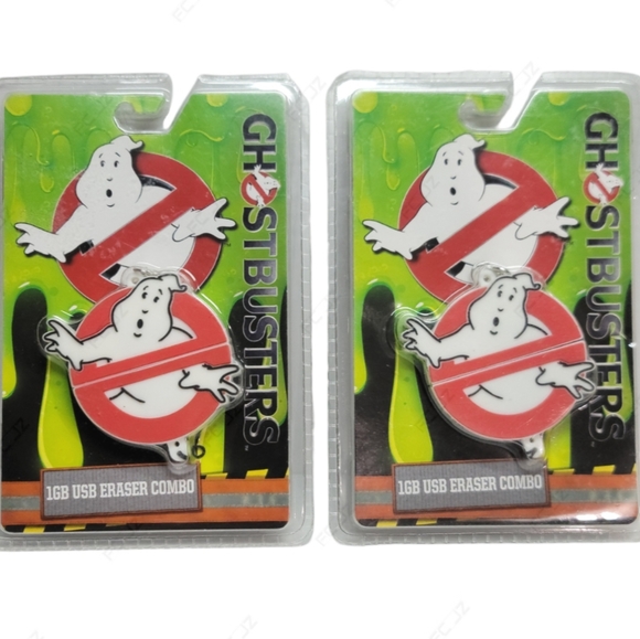 Lot of 4 - Ghostbusters USB Eraser Combo (1GB Each) - NEW - Picture 2 of 7